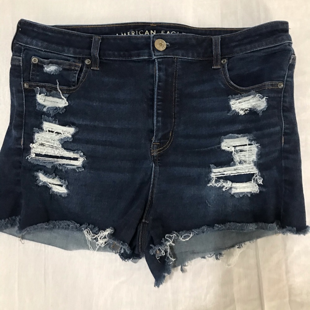 American Eagle hi rise shorts